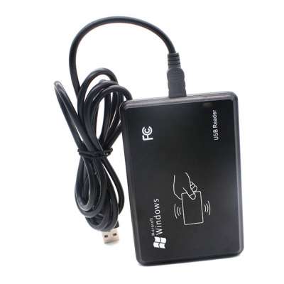 Low price  LF+HF 13.56mhz 125Khz  Dual Frequency USB proximity RFID card reader with 8/10 digits