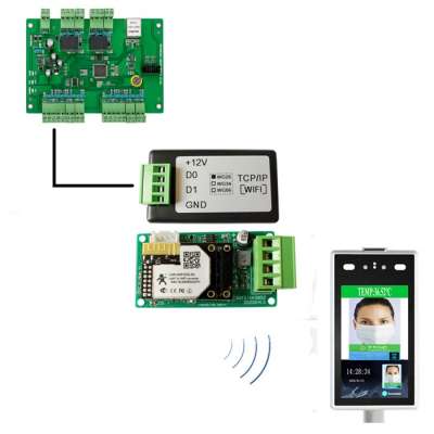 CE Wiegand access controller to WIFI wireless network/TCP/IP communication converter used for IOT and access control system