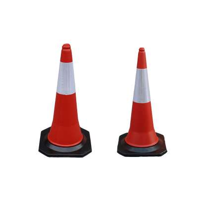 75mm rubber traffic cone/road safety pvc traffic cone