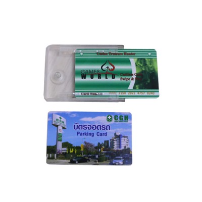 Long reading range PVC printing contactless Smart RFID UHF parking Card