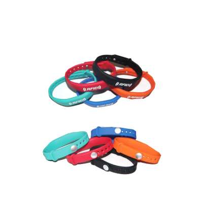 RFID silicone wristbands 125khz ID bracelet for swimming pool