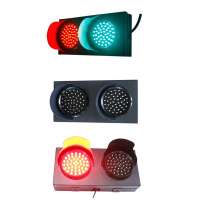 Hot-selling 100mm Red and Green LED Traffic light widely used for Parking system